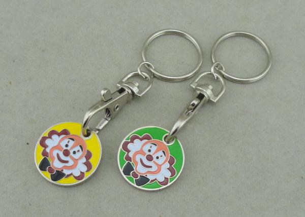 Popular Die Casting Personalized Trolley Coin With Soft Enamel