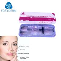 plenitude dos bordos 2ml injetando o enchimento cutâneo ácido hialurónico de Fosyderm
