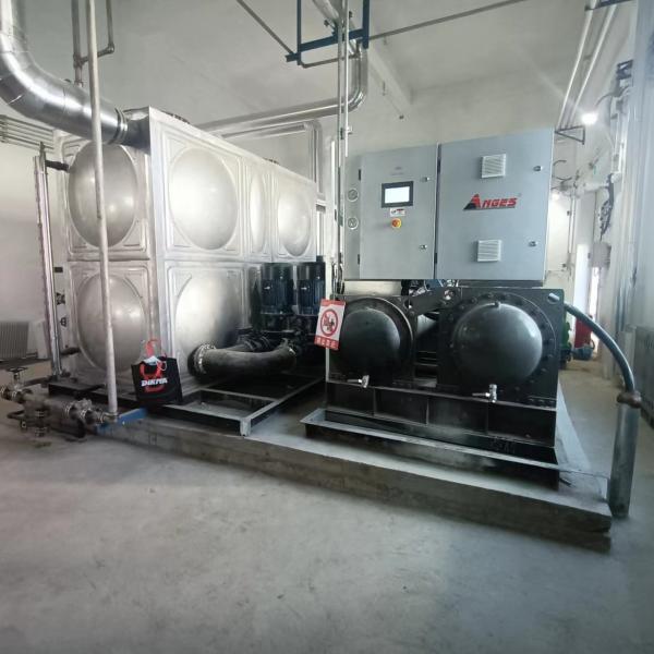 560HP Water Cooled Screw Chiller  Water Cooled Liquid Chiller for Thermal Desorption Plant