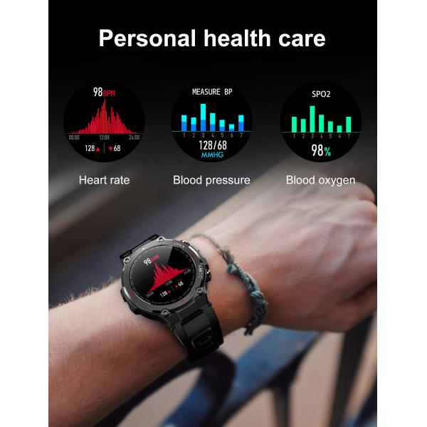 K32 Smartwatch 400mAh  Blood PressureSuper Long Standby Time