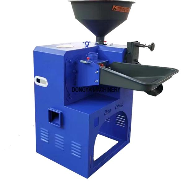 2.2kw Single Phase Fine Bran Mini Rice Mill Machine For Home 180KG Per Hour