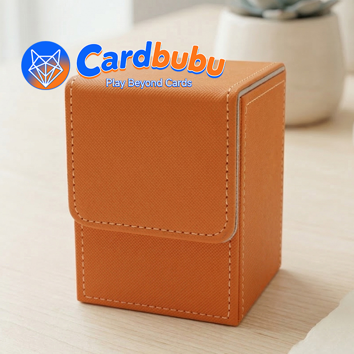 TCG CCG 100 Card Deck Box Funny Magic The Gathering Leather Deck Box