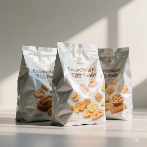 Industrial Moisture-Proof Foil Bags FDA Certified Long Term Freshness For Coffee & Tea & Snack