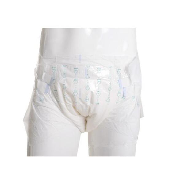 Breathable Medical Adult Disposable Diapers With Tabs  , Old People Diapers