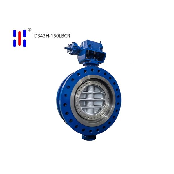 150LB Heavy-Duty Triple Eccentric Butterfly Valve with Solid Carbide Seat Sealing