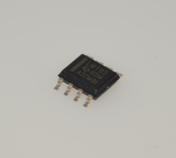 LM193DR Low-Power Dual Voltage Comparator with Open-Collector Output Wide 2V-36V Supply ±1V-18V Dual Supply Low Input Current High Accuracy TTL/CMOS Compatible SOIC-8 Package