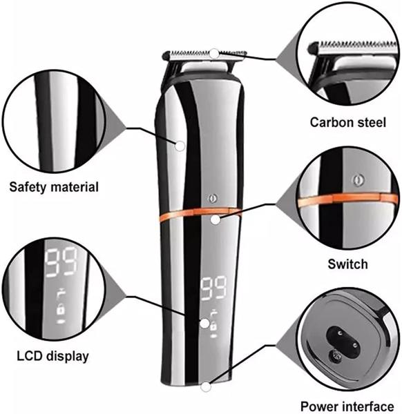 110-240V Home Hair Cutting Set , Skinsafe All In One Grooming Kit