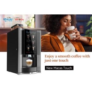 MACAS 15,6 pouces écran tactile machine à expresso automatique 220V 50Hz