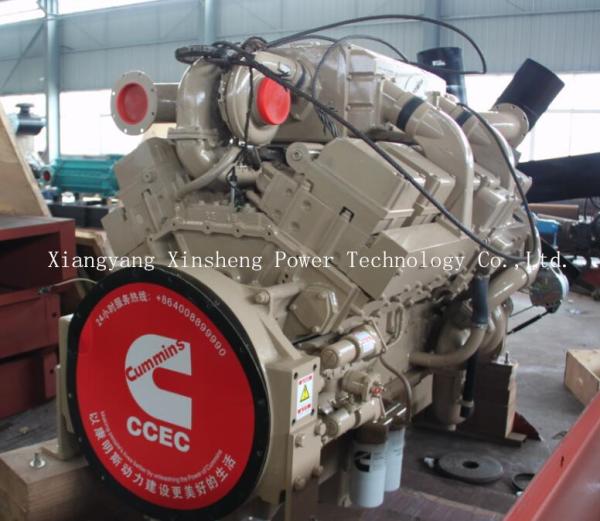 CCEC Cummins Turbocharged Diesel Engine Electric Start KTA38-P980 For Construction Usage