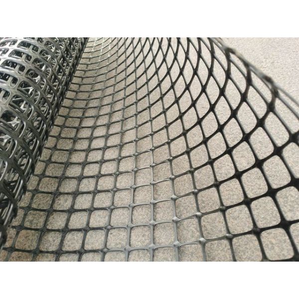 Plastic Animal Barrier Fence Geogrid For Fence Netting