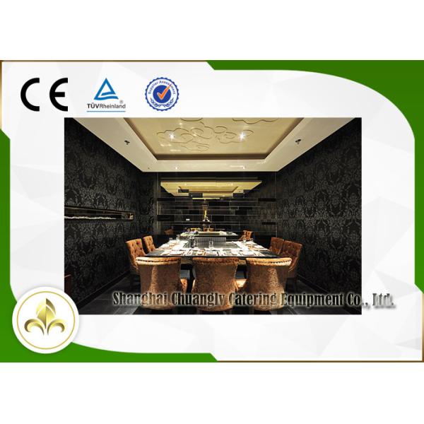 Таблица гриля теппаньяки нержавеющей стали 304, гриль японского ресторана на таблице