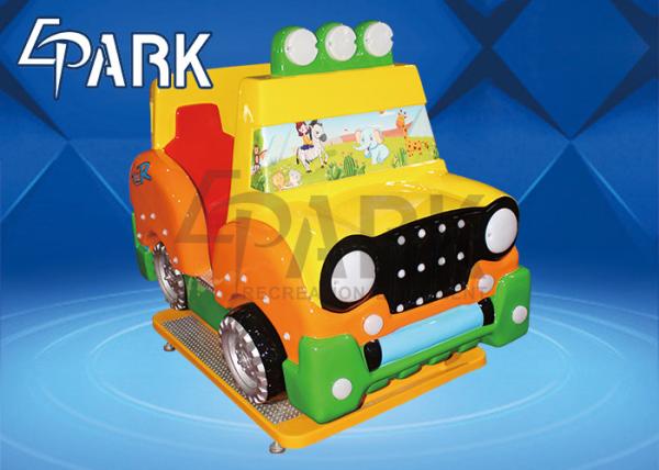 Kids Coin Pusher Game Machine Electric  Jeep Car  With CE Certification