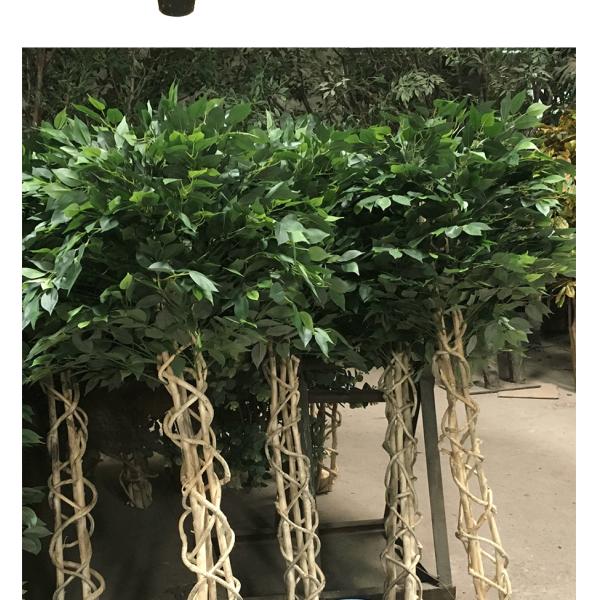 Artificial Potting Banyan Ficus Tree Wholesale Price Factory For Shopping Mall
