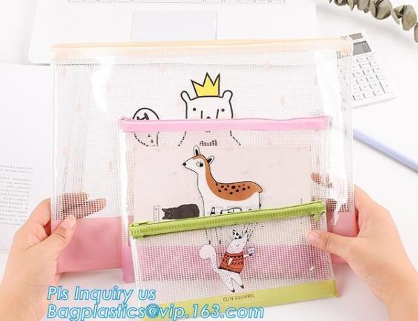 portable toilet vinyl non-toxic odorless clear transparent PVC slider zipper bag with custom logo, zipper slider pvc bag
