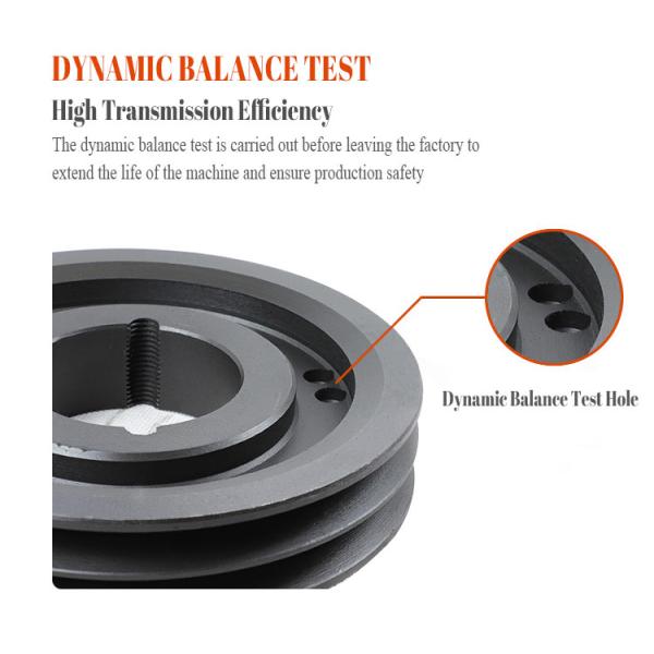 Iron Large V Belt Pulley for Power Transmission Customized by Sand Casting Specialist