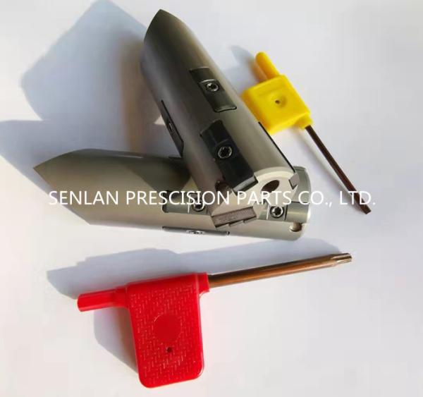 Ferramentas de corte personalizadas da broca do furo profundo de ∅12mm com inserções Indexable