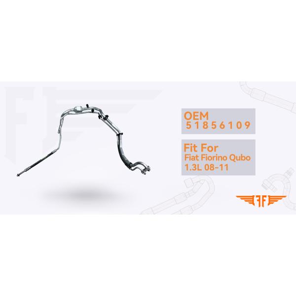 51856109 Twin Fiat Fiorino Qubo Automotive Air Conditioning Hoses 08-11 1.3L