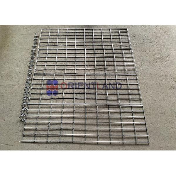 Galfan 4 Cornerstone Welded Gabion Baskets Mesh 10x5cm