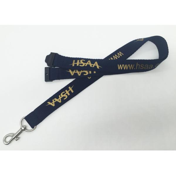 Eco Friendly Lanyards For Keys , High School Lanyards With Different Color 