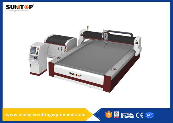 Doubling glass cnc Water Jet cutting machine 1500*3000mm power 37KW