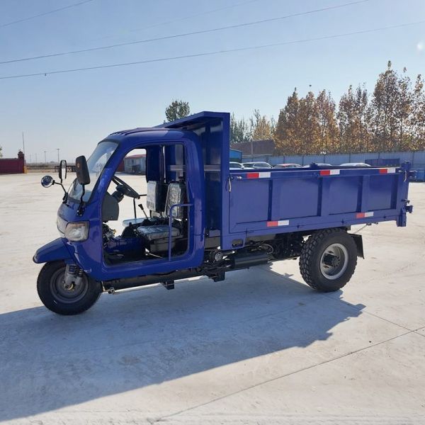 250cc Hybrid 3-Wheel Motorcycle Open Body Air-Cooled Loader Diesel Petrol Fuel Power Cargo