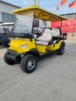 Chariot de golf électrique à 6 places avec batterie 72V 30-40 Km/h Vitesse 70-90 Km et 6-8h de charge