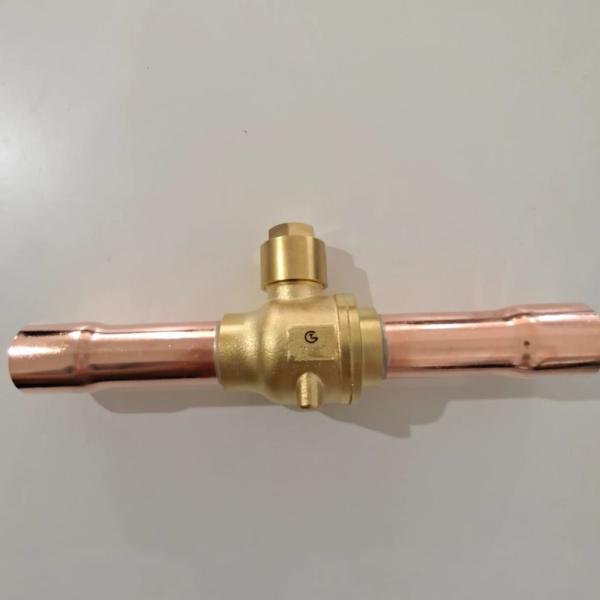 Brass Ball Valve for Refrigerants and Other Applications 0-4.5 MPa Range