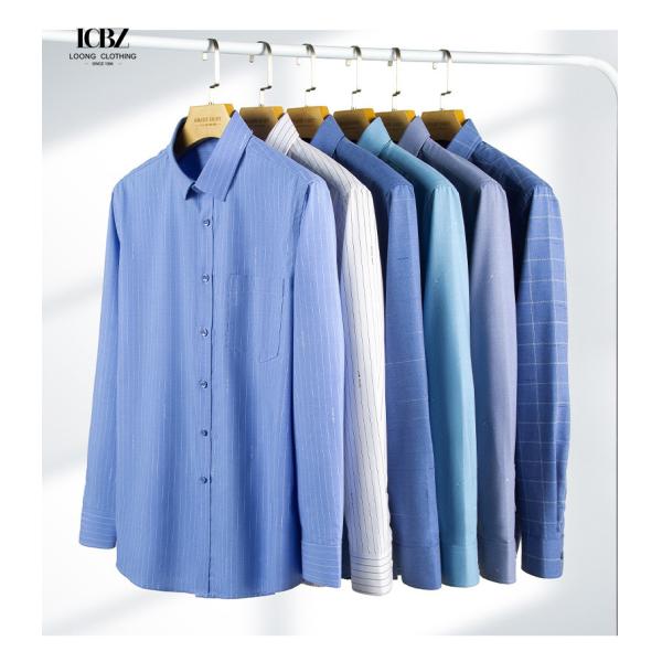 Plus Size Autumn Fashion Custom Sublimation Long Sleeve Printed Oversized Shirt Stripes