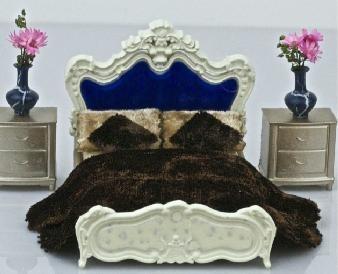 European style bed-1:25scale model bed,model furniture, model stuffs,G scale beds