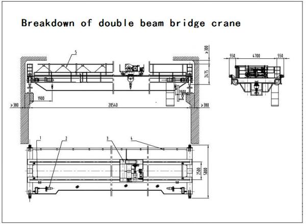 China's high-quality and low-cost explosion-proof hanging electric single beam crane, hanging crane supplier, 2.8 single