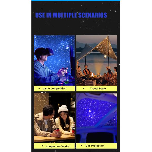 Planetarium Night Light projector Star Sky Lamp Home Decor DIY Constellations Playshion Stars Plus Projector Lamp