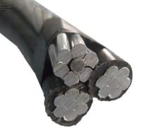 Câble aérien en faisceau ABC 0.6-1KV Aluminium XLPE isolé