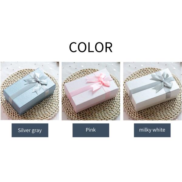 Крышка коробки подарка косметик конфеты духов упаковывая и низкопробная подарочная коробка с Bowknot ленты
