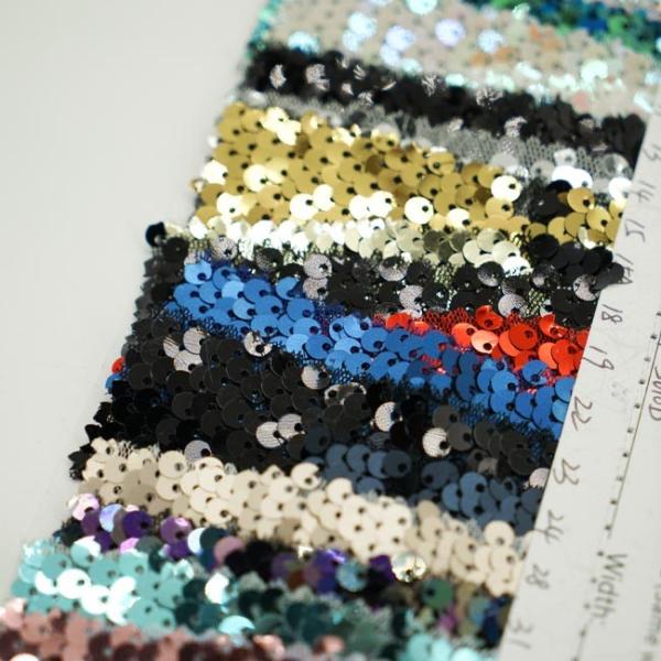 Сияющая отражательная декоративная ткань Sequins для ботинок одежды этапа