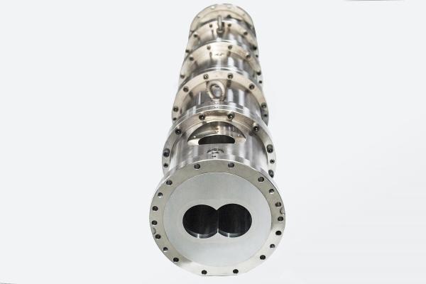 Twin Screw Food Extruder B175 Extruder Screws And Barrels HIP Ni60 Ally Material
