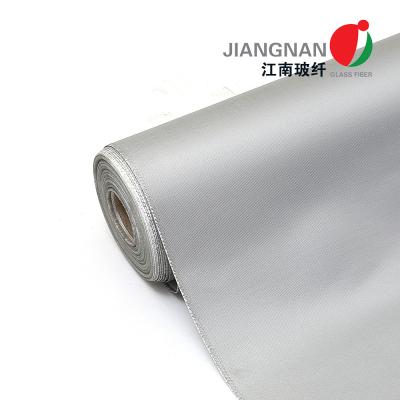 Heavy Duty PU Coated Fiberglass Fabric For Welding Splash Blanket Fire Retardant Drapery Fabric