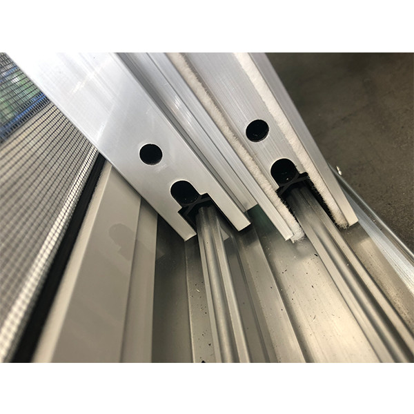 Белая лента Алюминиевое стекло и дверь