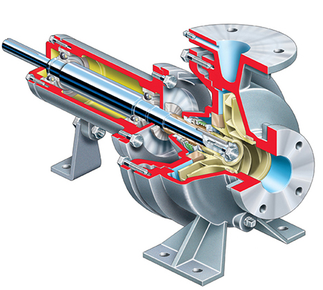 Centrifugal Vertical Slurry Pump , Submersible Sand Pump Head Up To 58m