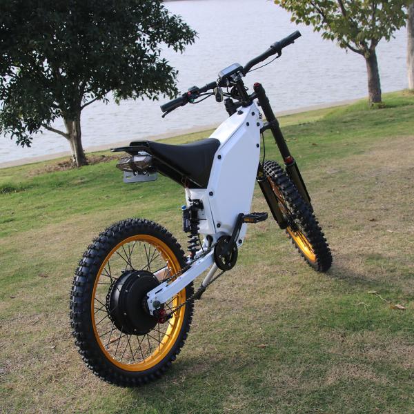 Full Suspension Powerful Ebike 72V 3000W With 45mm Magnet Hub Motor