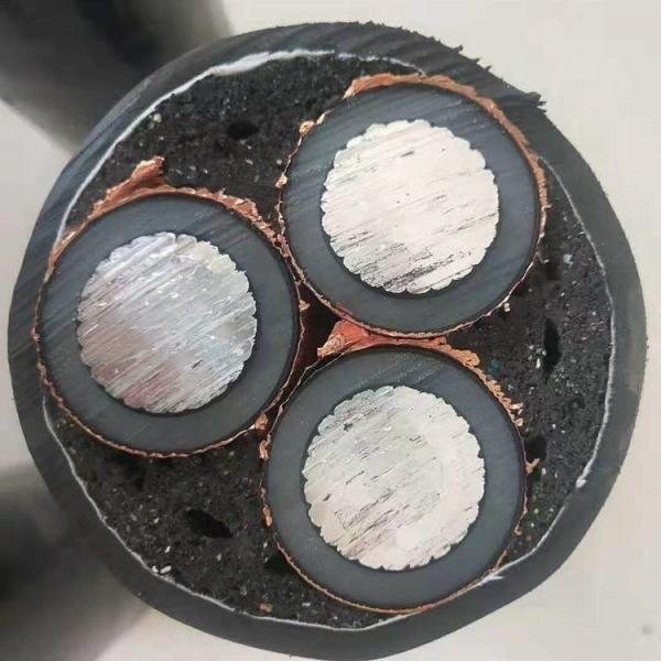 300 mm2 400 mm2 8,7/10 15 kV Faixa de aço blindada Cabos de alimentação de alumínio de alta tensão