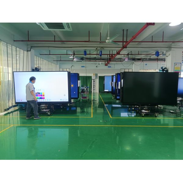 98 Inch 4K UHD Android 13/14 Interactive Whiteboard Smart Board with Multi-Touch Technology