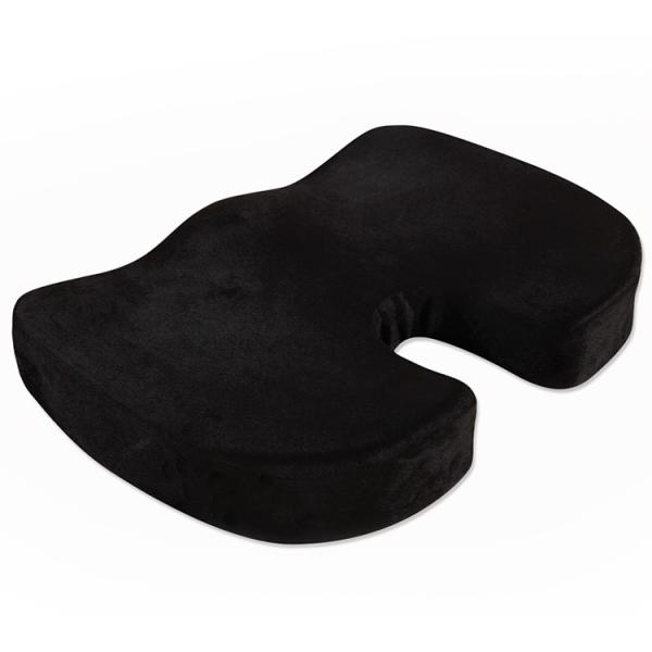 Custom Logo Memory Foam U-Shaped Seat Cushions with Low MOQ and Polyester Cushion