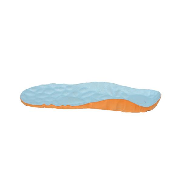 Anti Slip Shock Absorbing Cloth Surface Silicone Foot Massage Insoles High Elasticity