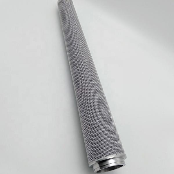 High strength and durability 10 Micron 1.7mm Sintered Wire Mesh Filter Tube