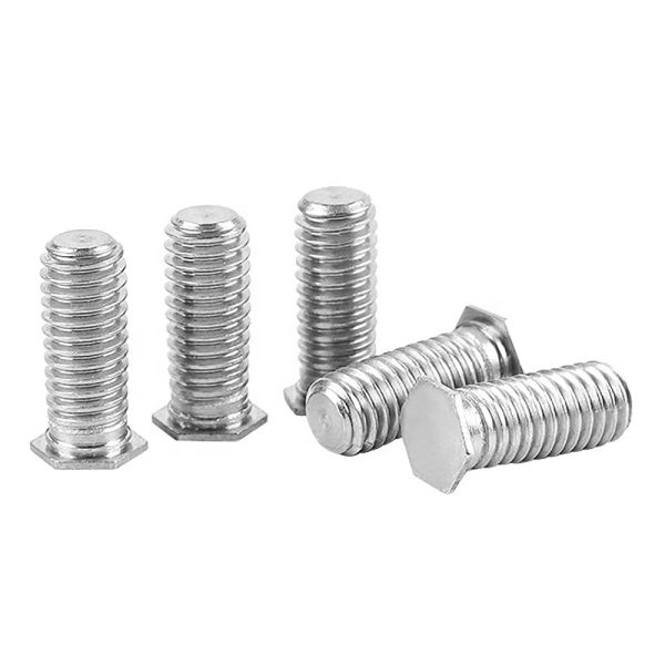 Hexagon Head Self Clinching Captive Studs Stainless Steel Carbon Steel Zinc Plated
