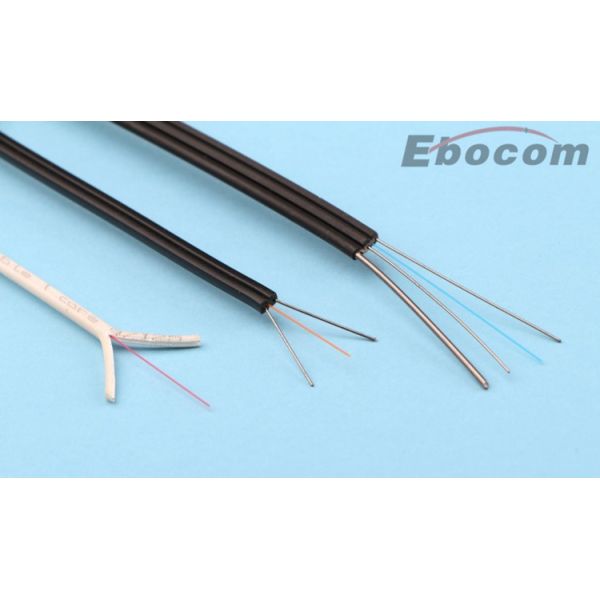 FTTH Drop Cable  Gjyxch 2core Self-supporting G652D G657A1  For Indoor Outdoor Internet Project