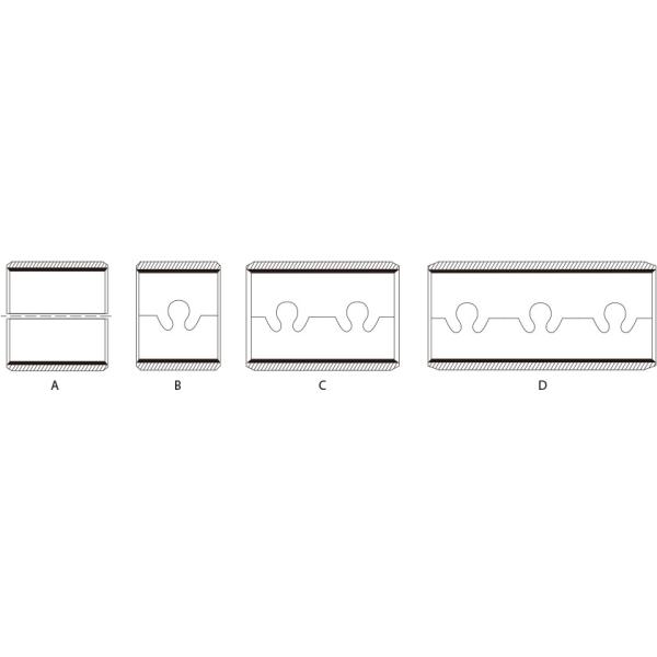 Material Steel Sintered Bushing Bronze Powder Or Rolled Aluminium Tin Alloy