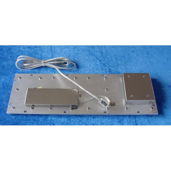 Explosion Proof Metal Backlit USB Keyboard With Optical Trackball