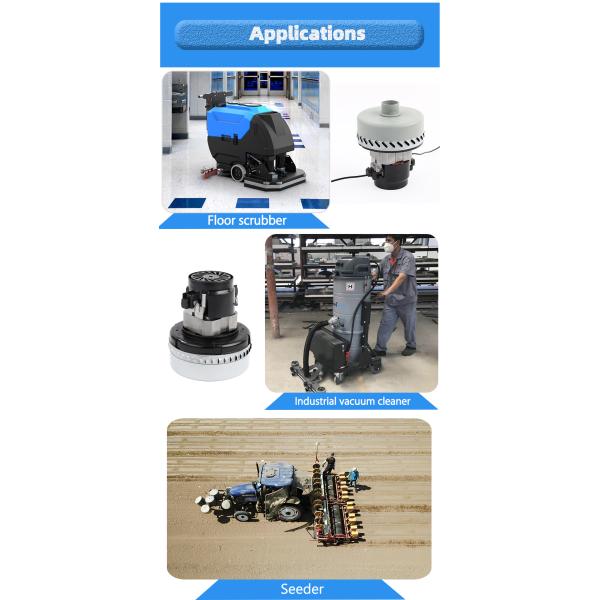 мотор пылесоса Ac 100v 220v электрический для скруббера пола