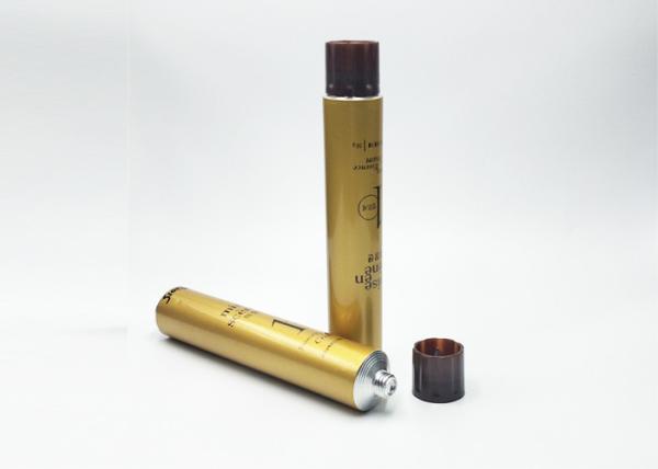 Customized Length Aluminum Squeeze Tubes 25MM Diameter For Any Semi Liquid Product